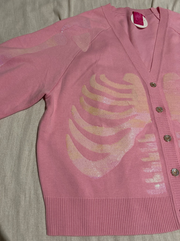 Queen Of Sparkles Skeleton Cardigan — image 2 of 8